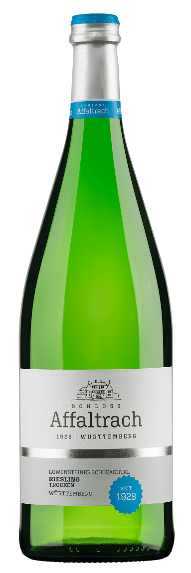 2019 Schloss Affaltrach Löwensteiner Schozachtal Riesling trocken 1,00 l Mehrweg!